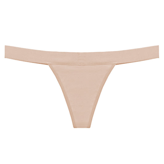 Women Breathable Cotton Thong Period Underwear Low Rise Briefs
